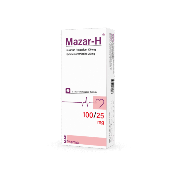 Mazar-H 100/25mg